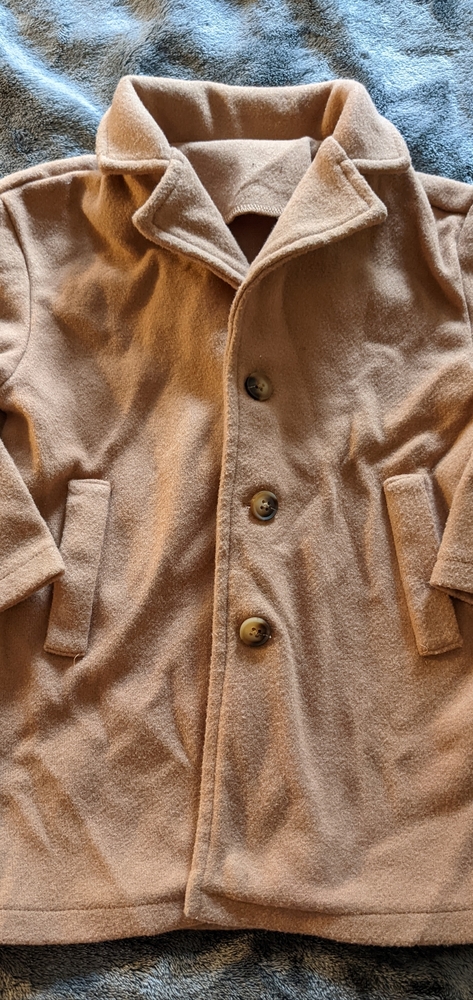 SHEIN Tan peacoat 3T